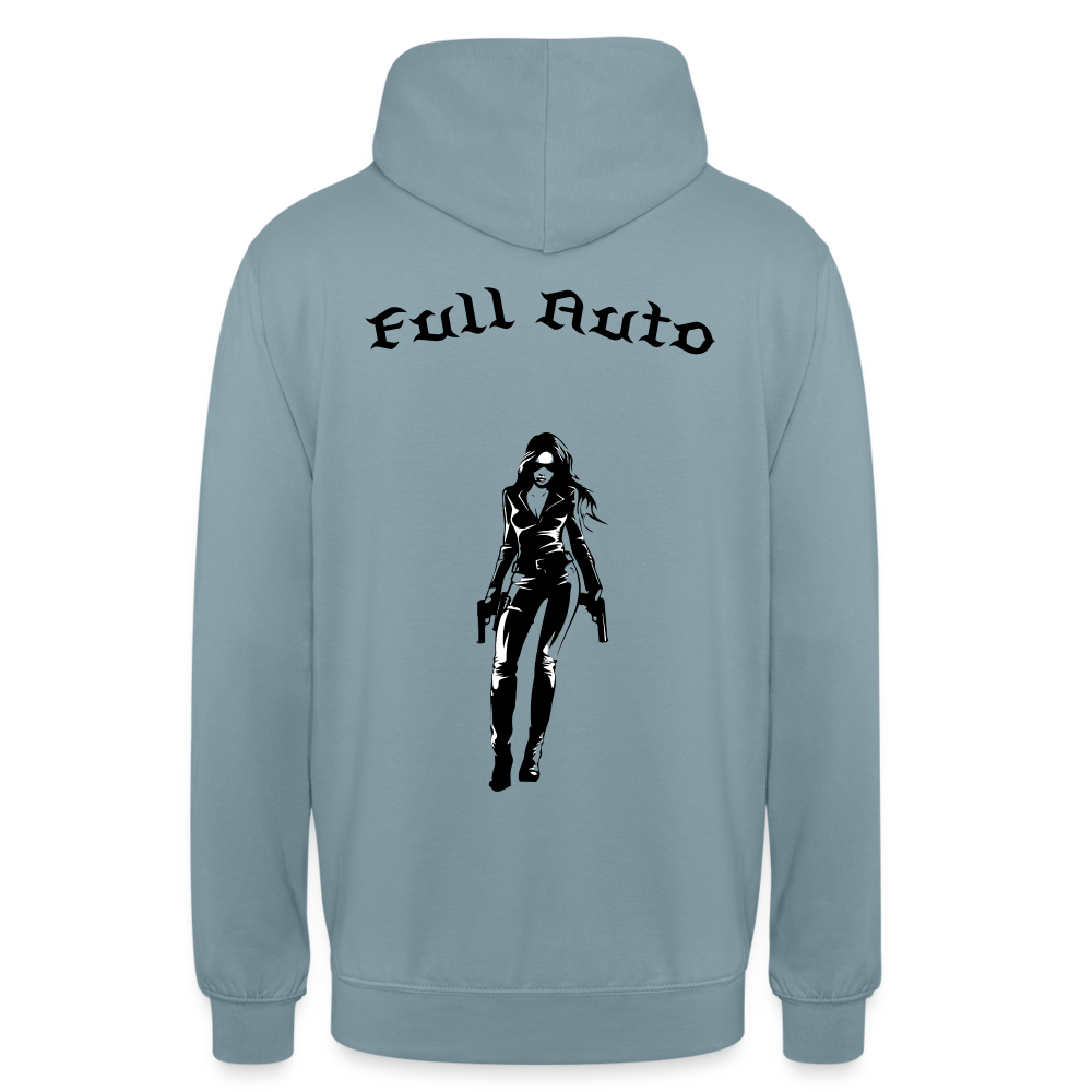 Hoodie - 4 - stonewash blue