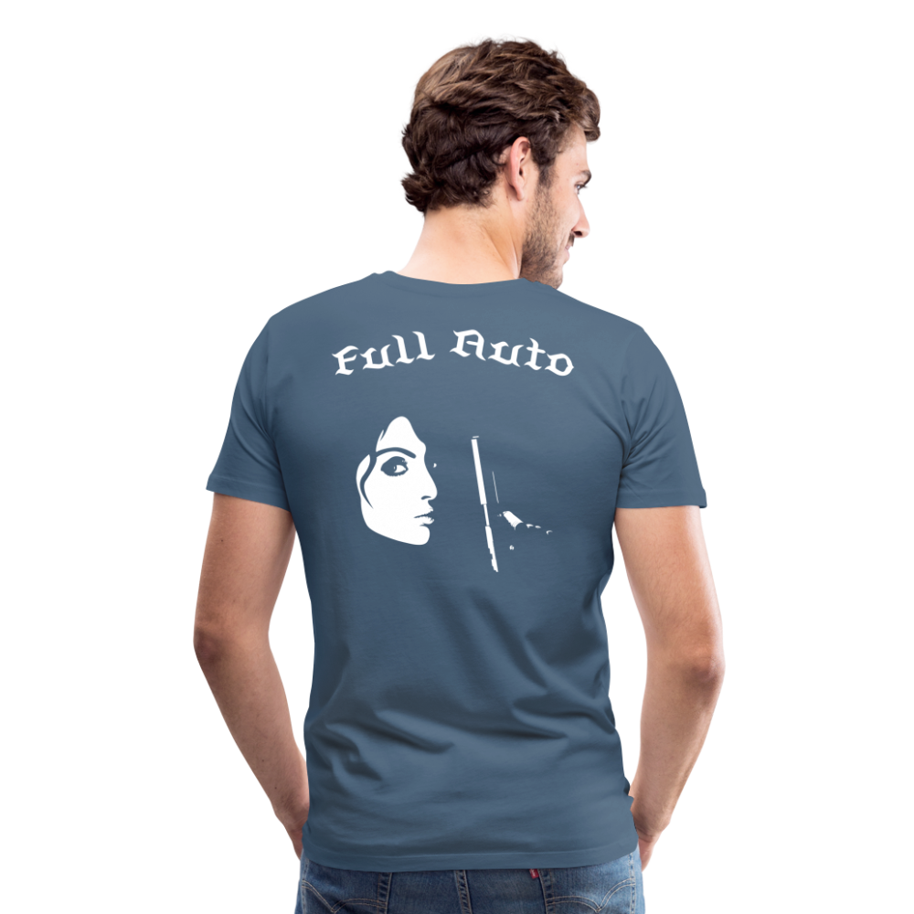 Premium T-Shirt - 16 - steel blue