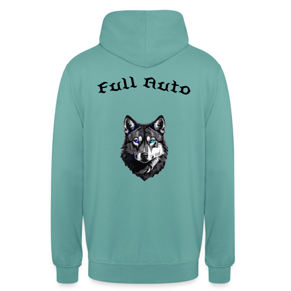 Hoodie - 14 - pastel turquoise