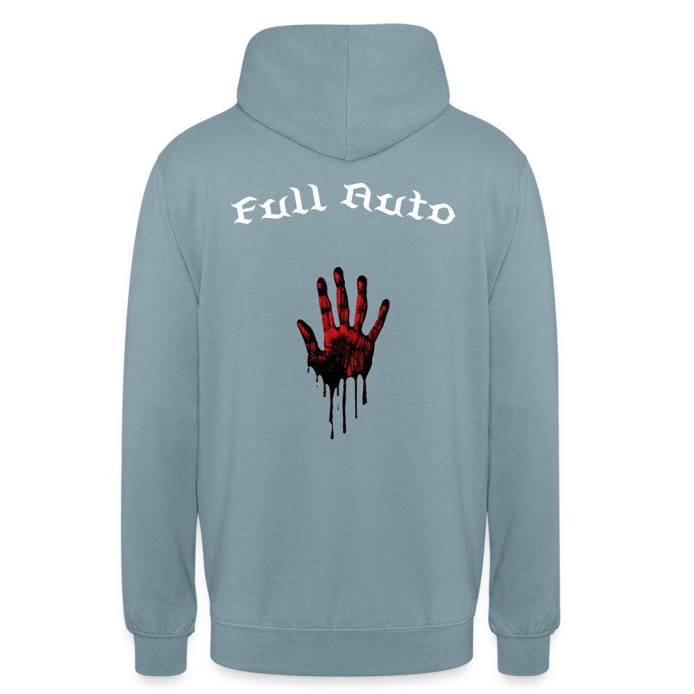 Men's Hoodie - 10 - stonewash blue