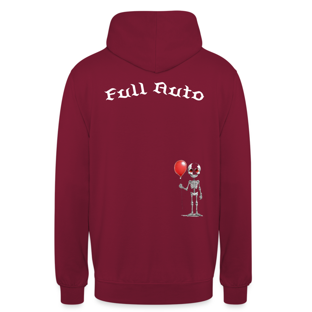 Men's Hoodie - 9 - bordeaux