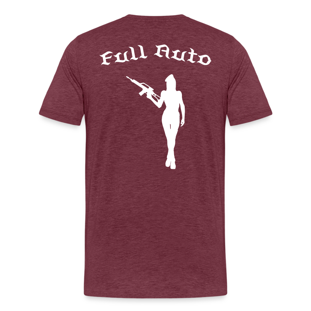 Premium T-Shirt - 15 - heather burgundy