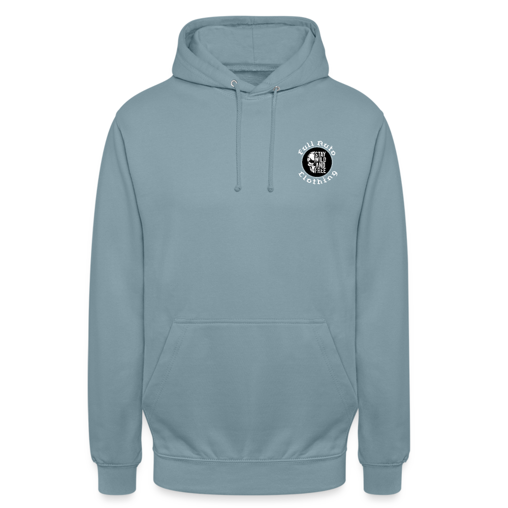 Hoodie - 3 - stonewash blue