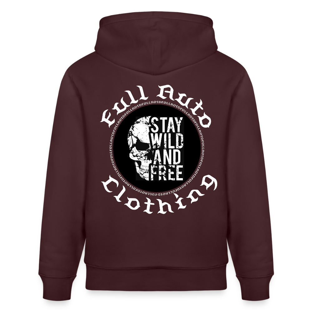Stanley/Stella CRUISER Unisex Organic Hoodie - maroon