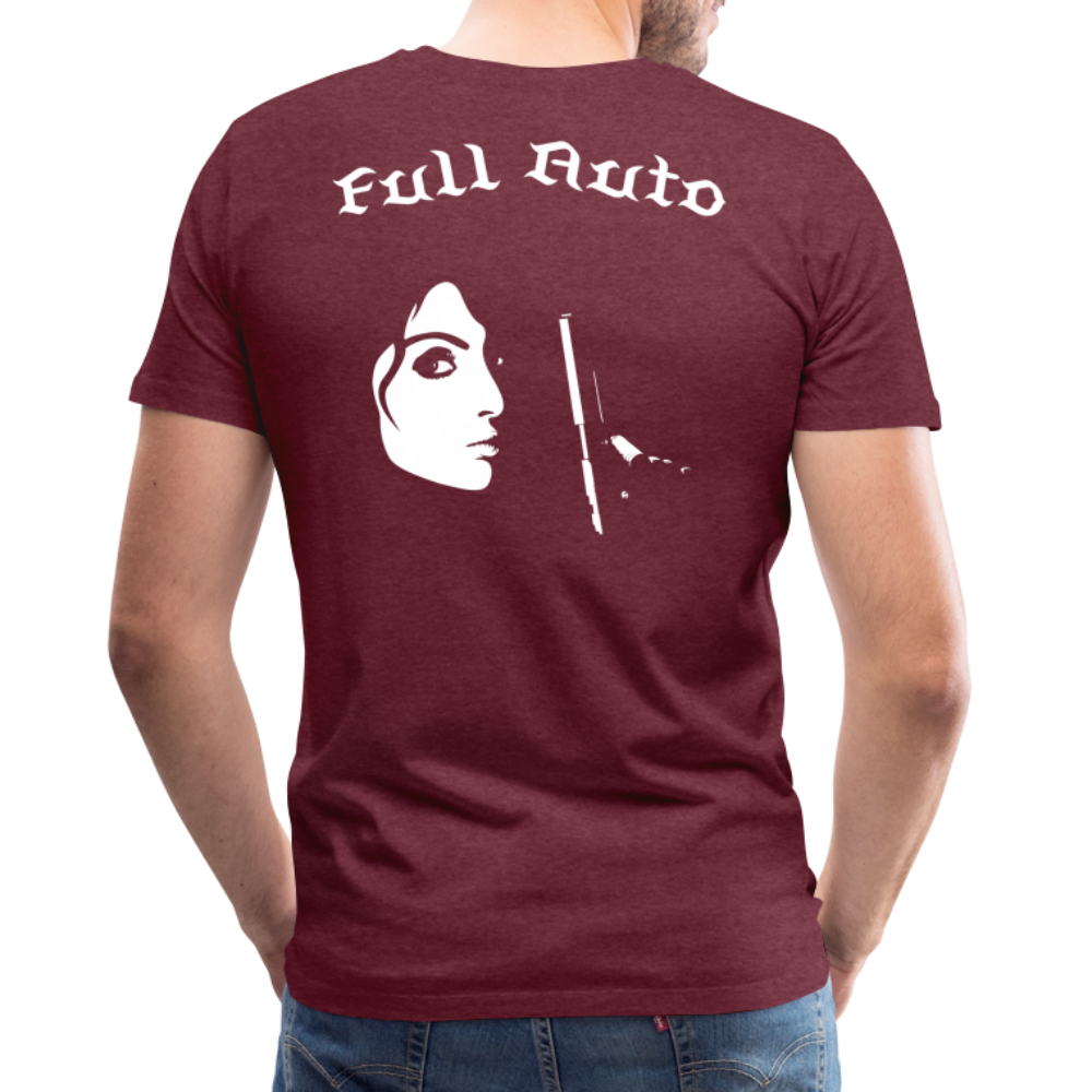 Premium T-Shirt - 16 - heather burgundy