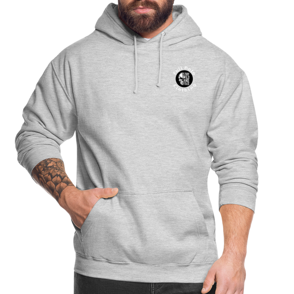Men's Hoodie - 10 - light heather grey
