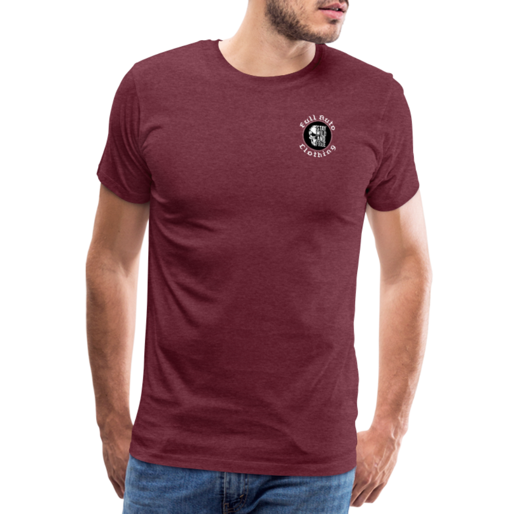Premium T-Shirt - 1 - heather burgundy