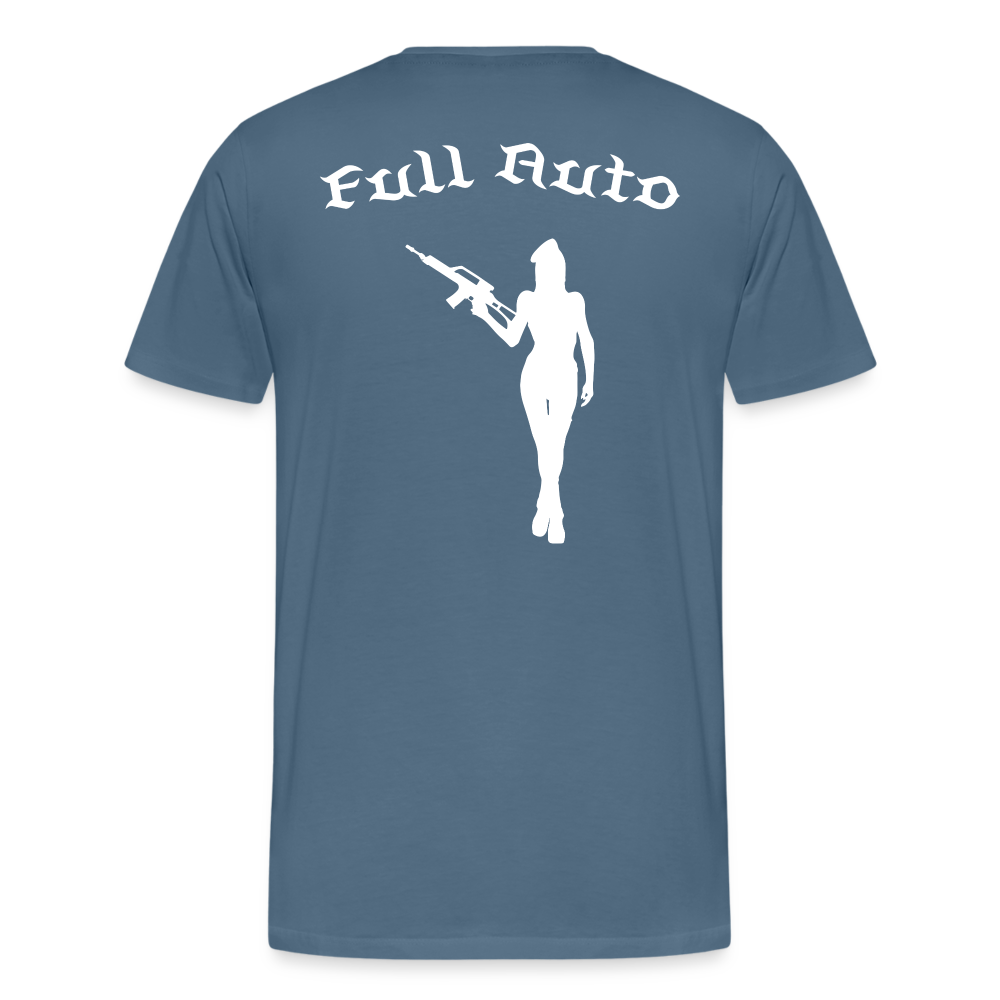 Premium T-Shirt - 15 - steel blue