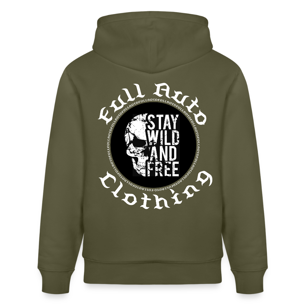 Stanley/Stella CRUISER Unisex Organic Hoodie - khaki green