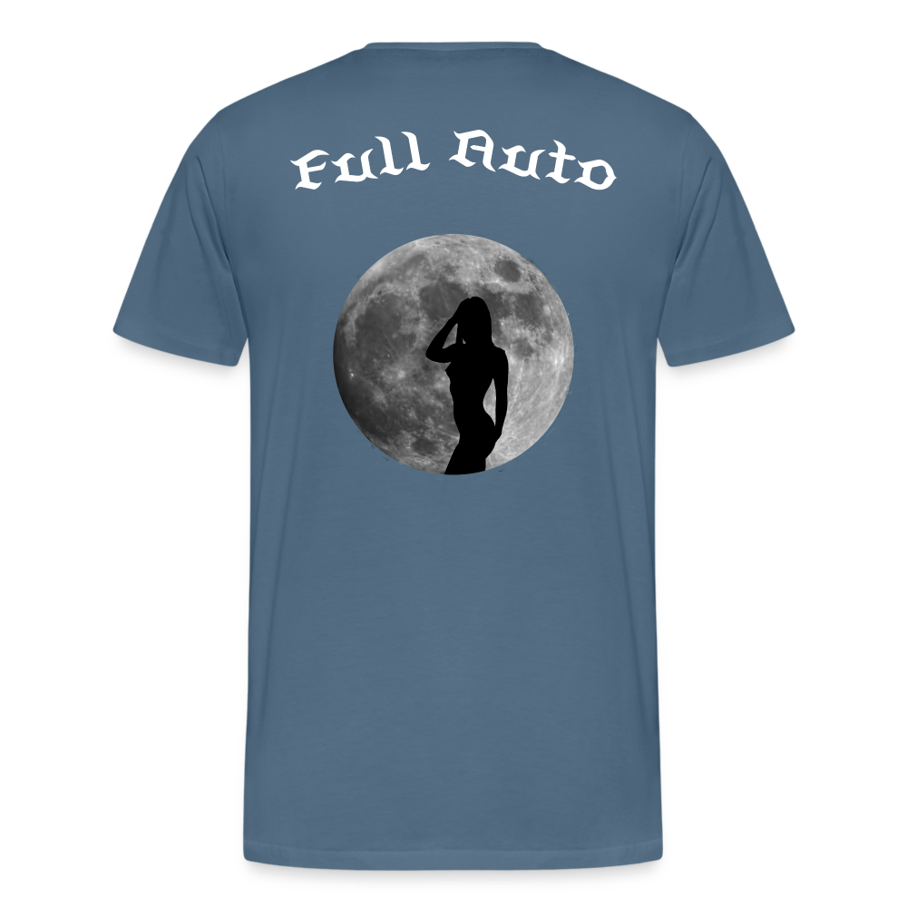 Premium T-Shirt - 2 - steel blue