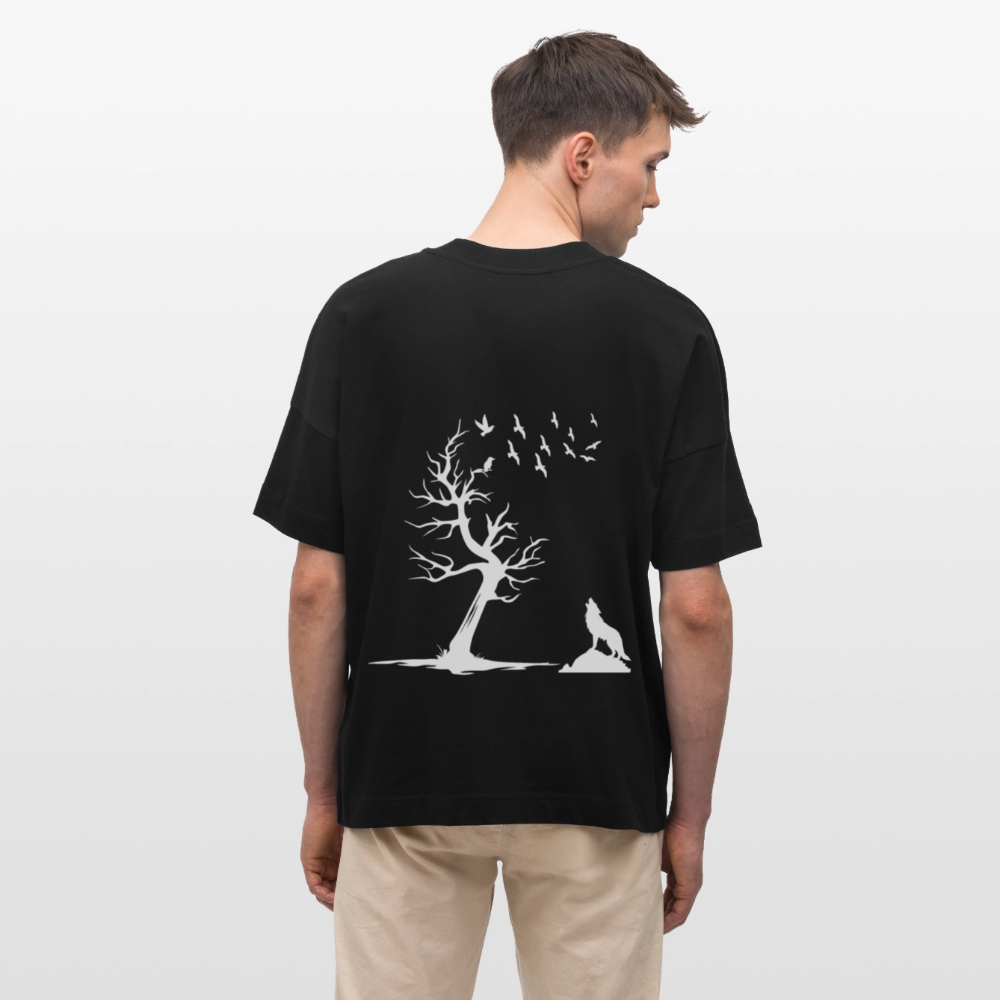 Stanley/Stella Oversized Unisex Organic T-shirt Blaster - black