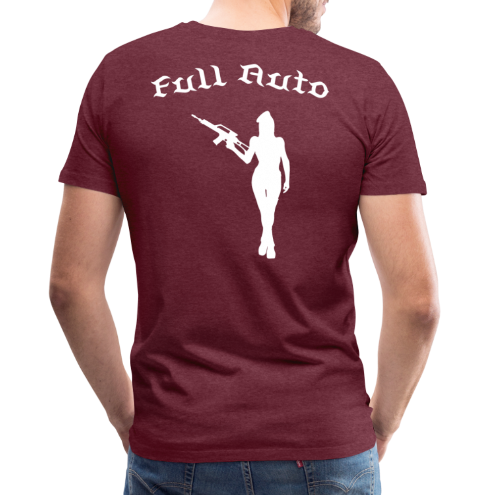Premium T-Shirt - 15 - heather burgundy