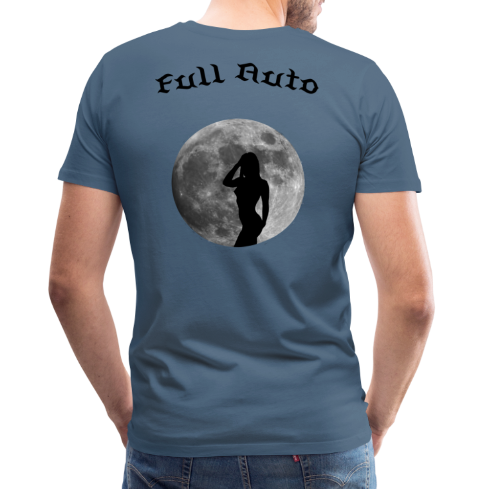 Premium T-Shirt - 2 - steel blue