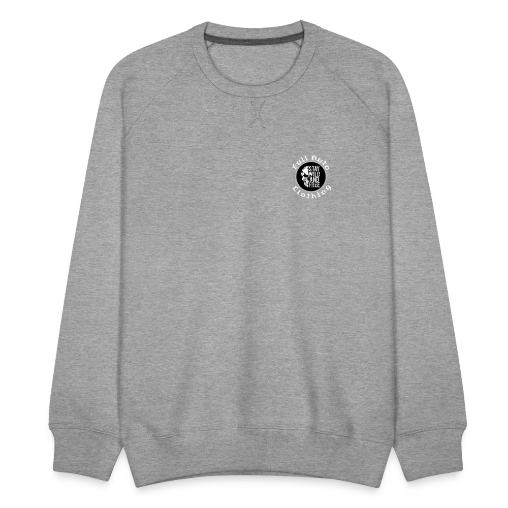 Men’s Premium Sweatshirt - 1 - heather grey