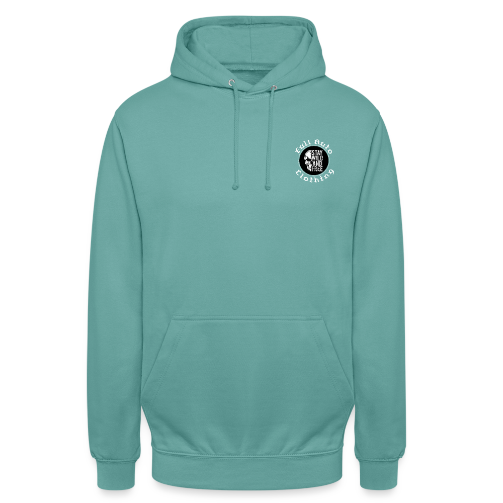Hoodie - 3 - pastel turquoise
