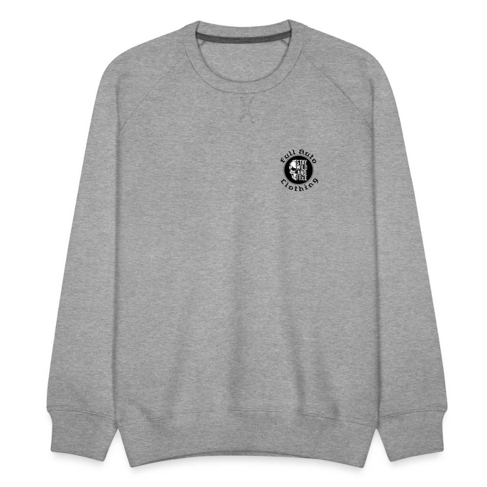 Men’s Premium Sweatshirt - 1 - heather grey