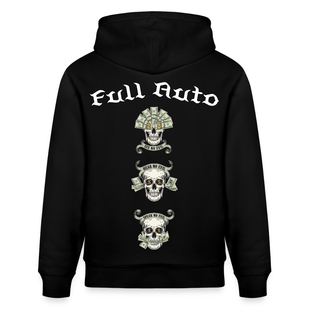 Stanley/Stella CRUISER Unisex Organic Hoodie - black