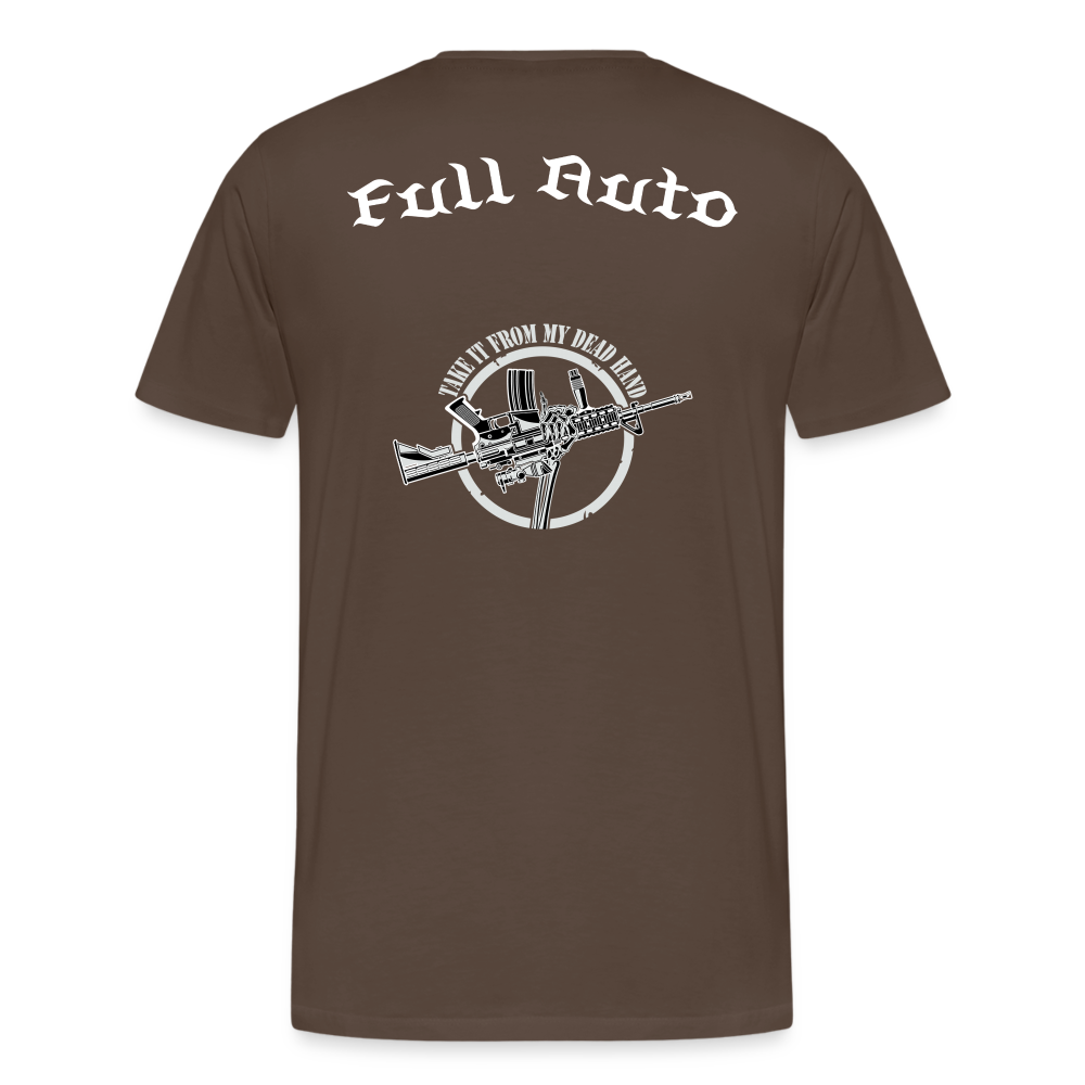 Premium T-Shirt - 12 - noble brown