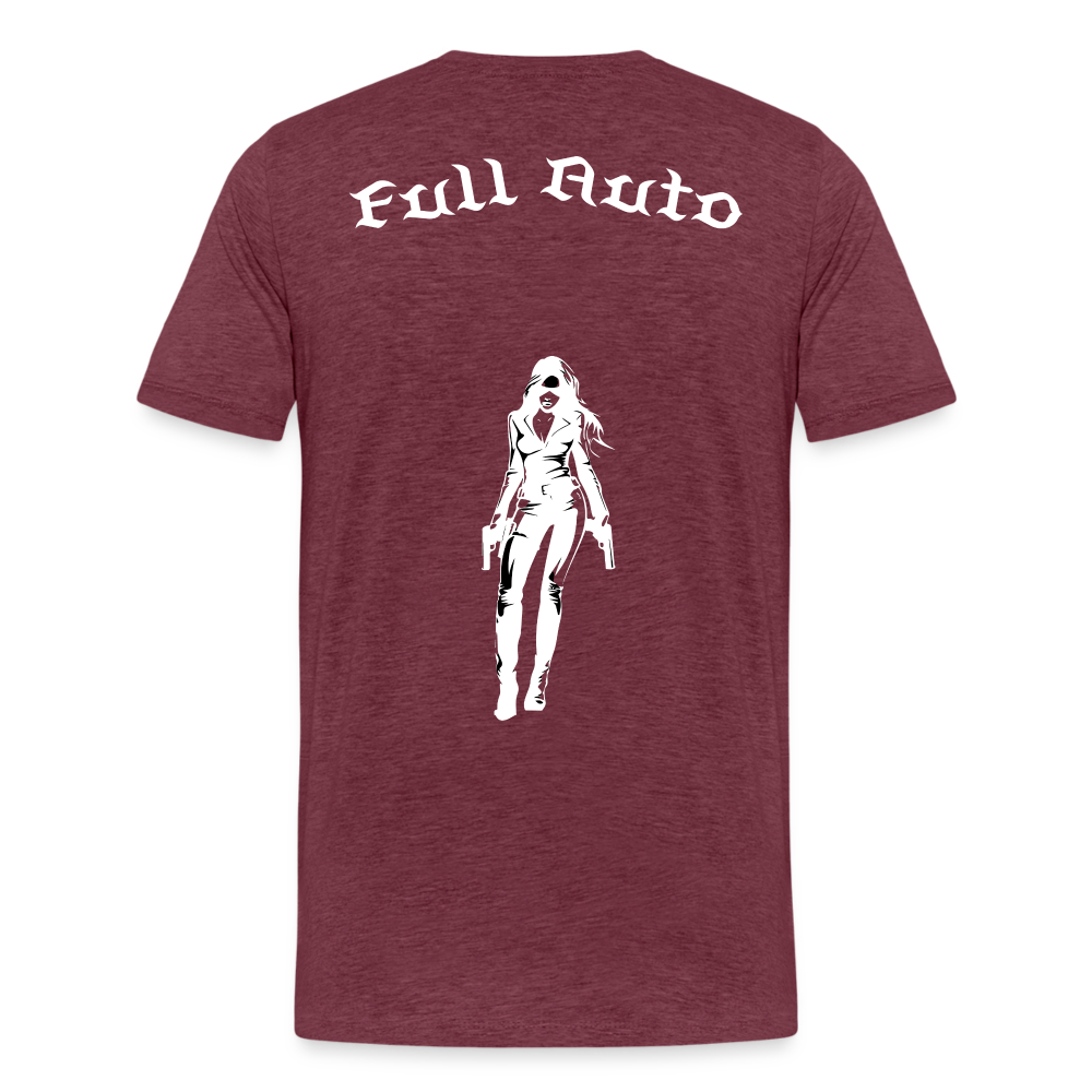Premium T-Shirt - 4 - heather burgundy