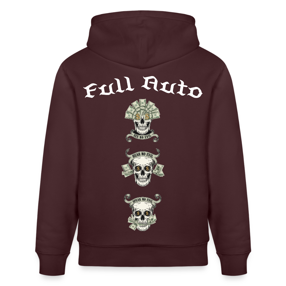 Stanley/Stella CRUISER Unisex Organic Hoodie - maroon