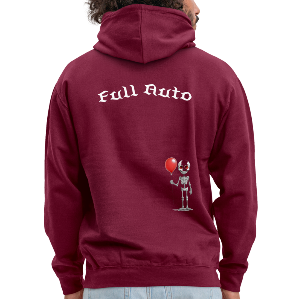 Men's Hoodie - 9 - bordeaux
