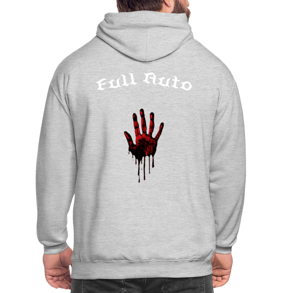 Men's Hoodie - 10 - light heather grey