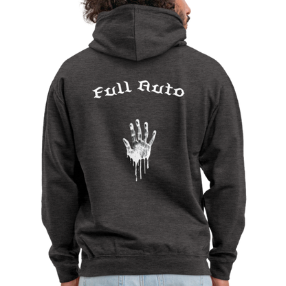 Men's Hoodie - 11 - charcoal grey