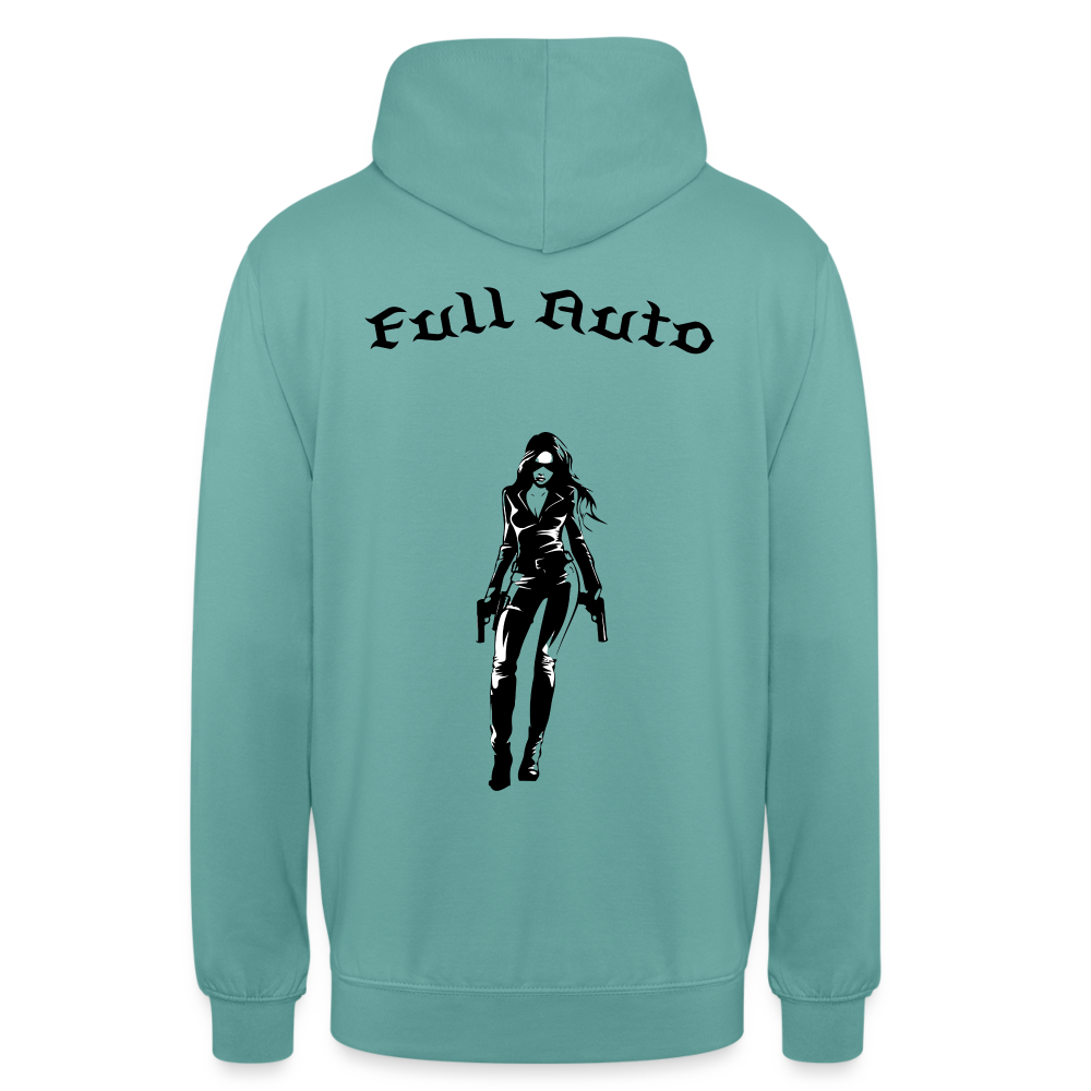 Hoodie - 4 - pastel turquoise