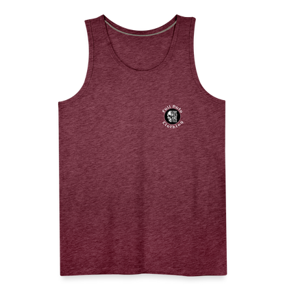 Premium Tank Top - 1 - heather burgundy