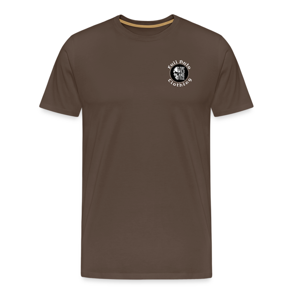 Premium T-Shirt - 14 - noble brown