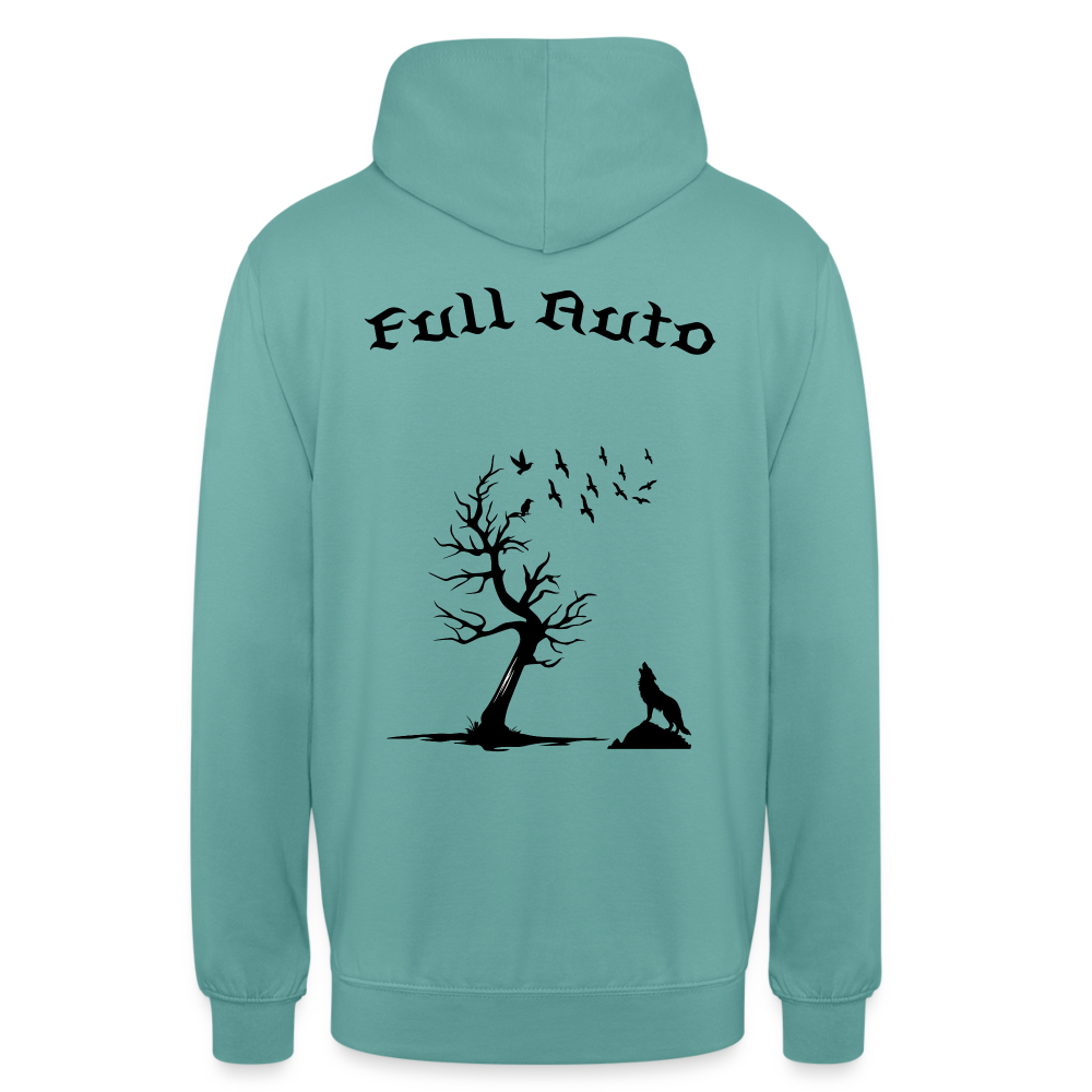 Hoodie -13 - pastel turquoise