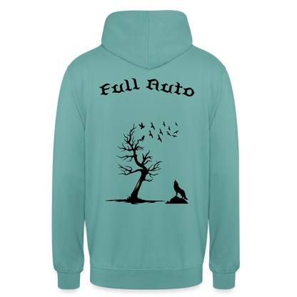 Hoodie -13 - pastel turquoise