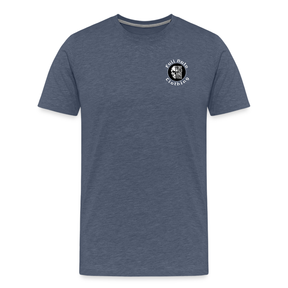 Premium T-Shirt - 14 - heather blue