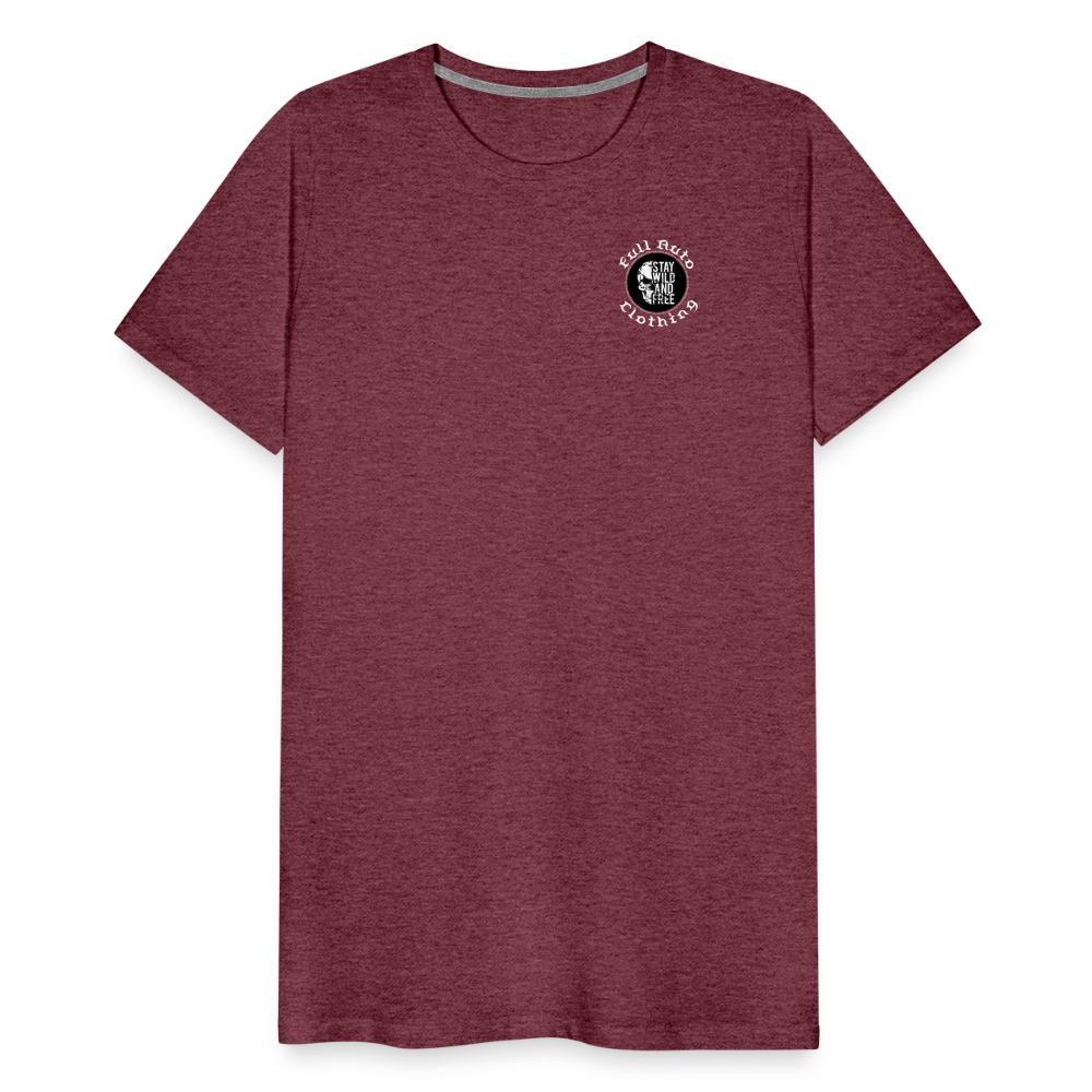 Premium T-Shirt - 1 - heather burgundy