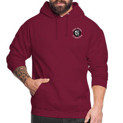 Men's Hoodie - 11 - bordeaux