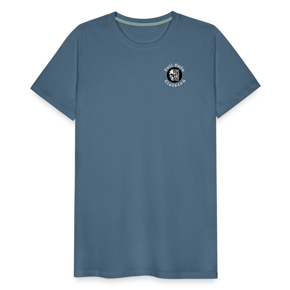 Premium T-Shirt - 1 - steel blue