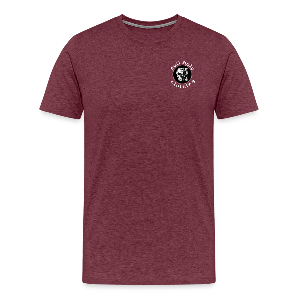 Premium T-Shirt  - 4 - heather burgundy