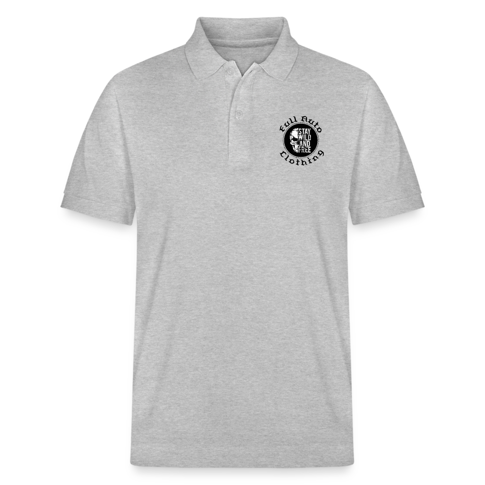 Polo Shirt  - 1 - heather grey