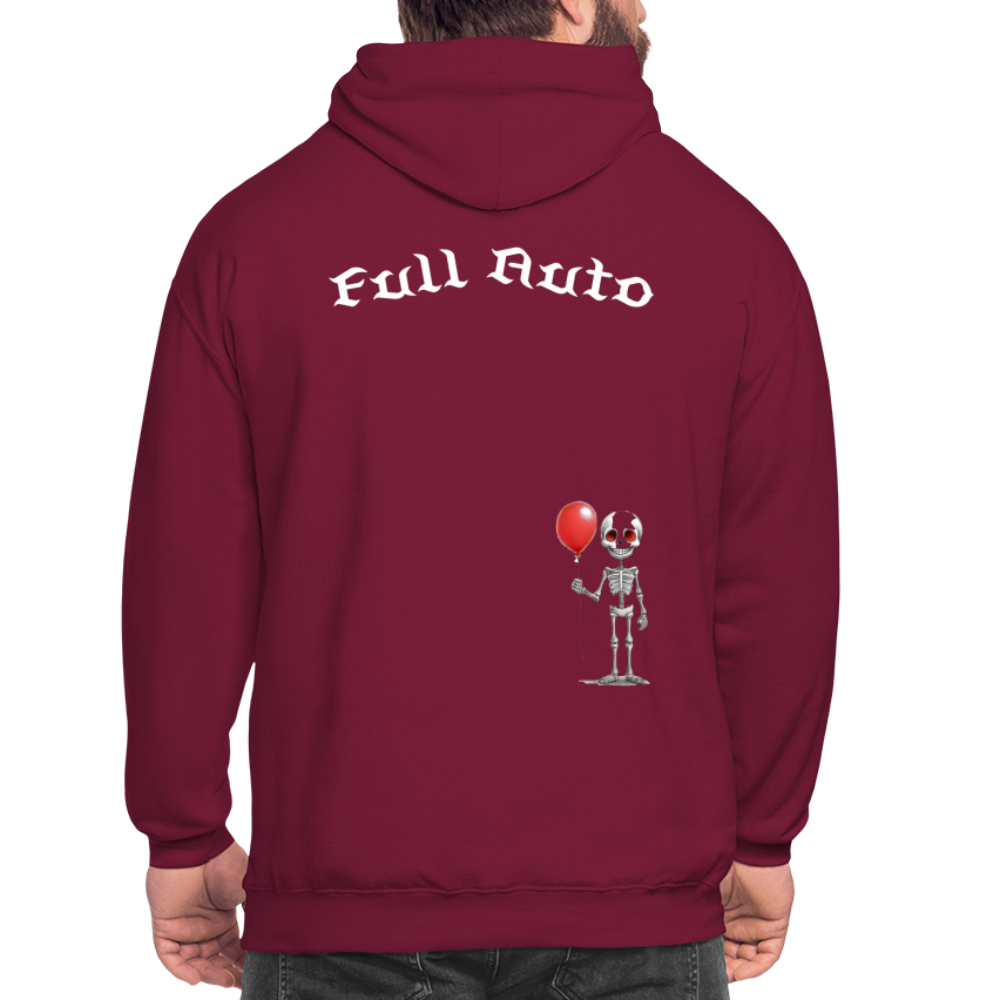 Men's Hoodie - 9 - bordeaux