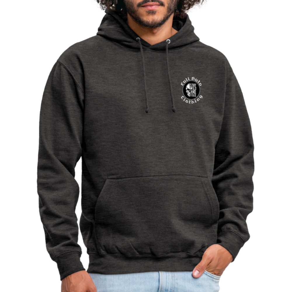 Men's Hoodie - 11 - charcoal grey