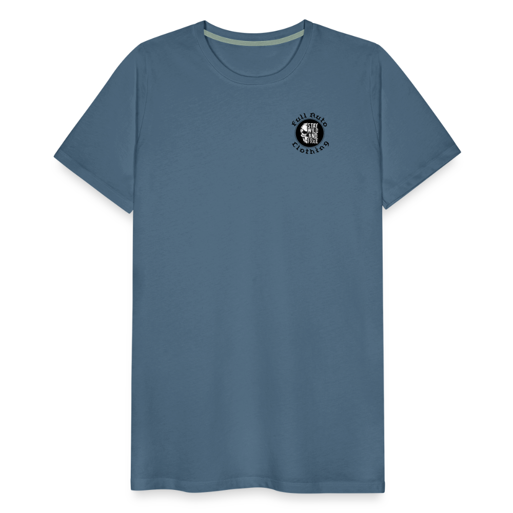 Premium T-Shirt - 1 - steel blue