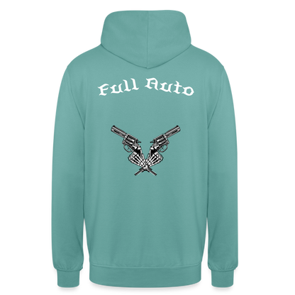 Hoodie - 3 - pastel turquoise