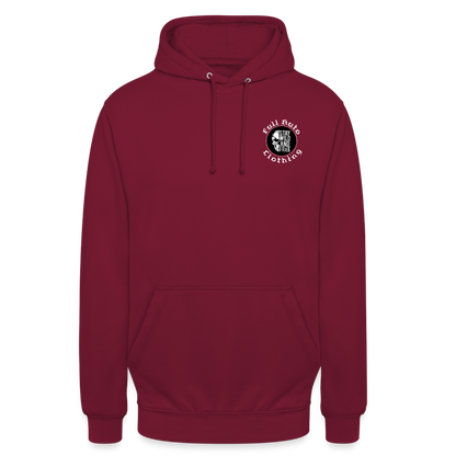 Men's Hoodie - 12 - bordeaux