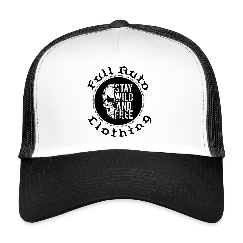 Trucker Cap - 1 - white/black