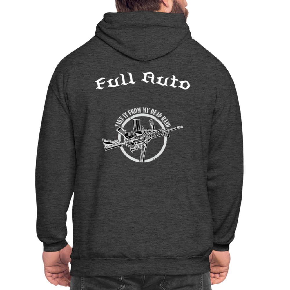 Men's Hoodie - 12 - charcoal grey