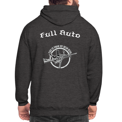 Men's Hoodie - 12 - charcoal grey