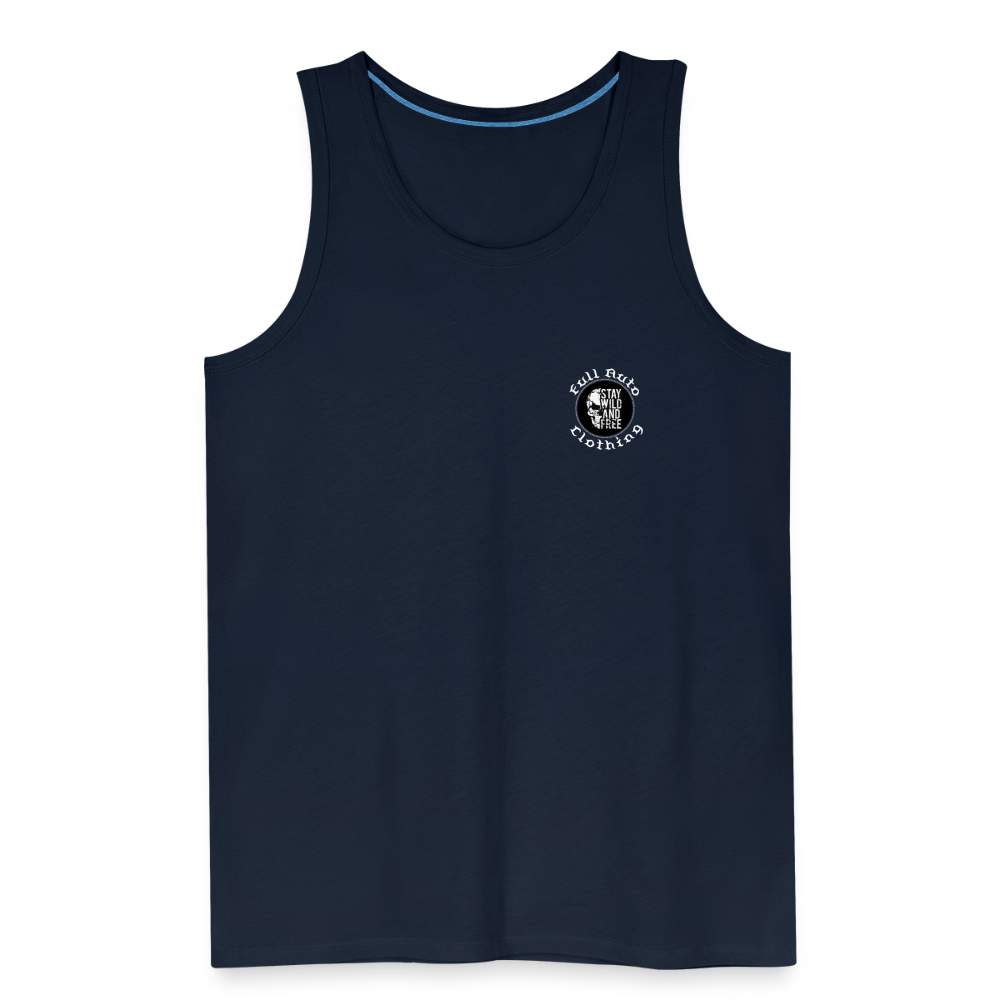 Premium Tank Top - 1 - navy