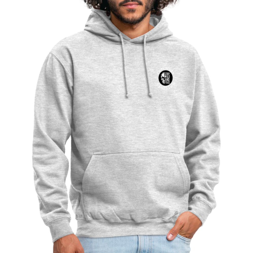 Men's Hoodie - 10 - light heather grey