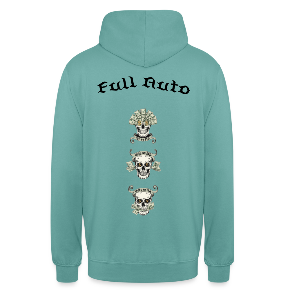 Hoodie - 5 - pastel turquoise