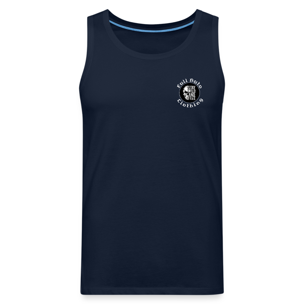 Premium Tank Top - 1 - navy